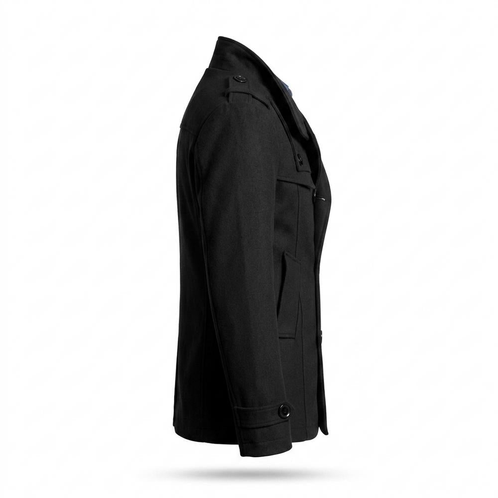 Gentleman Code - Zesen | Gefüttert Geknöpft Mantel Herren