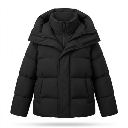 Gentleman Code - Lipos | Wattierte Hochgeschlossene Jacke Damen