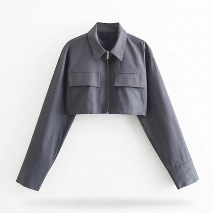 Gentleman Code - Nebot | Kurz Geschnittene Langärmlige Jacke Damen