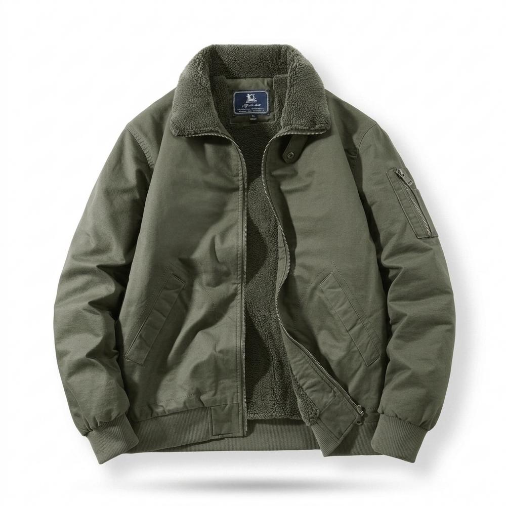 Gentleman Code - Vehem | Gefüttert Langärmlig Jacke Herren