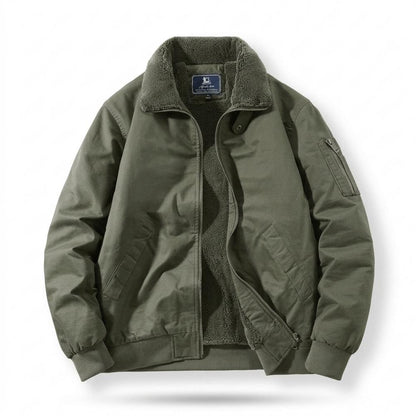 Gentleman Code - Vehem | Gefüttert Langärmlig Jacke Herren