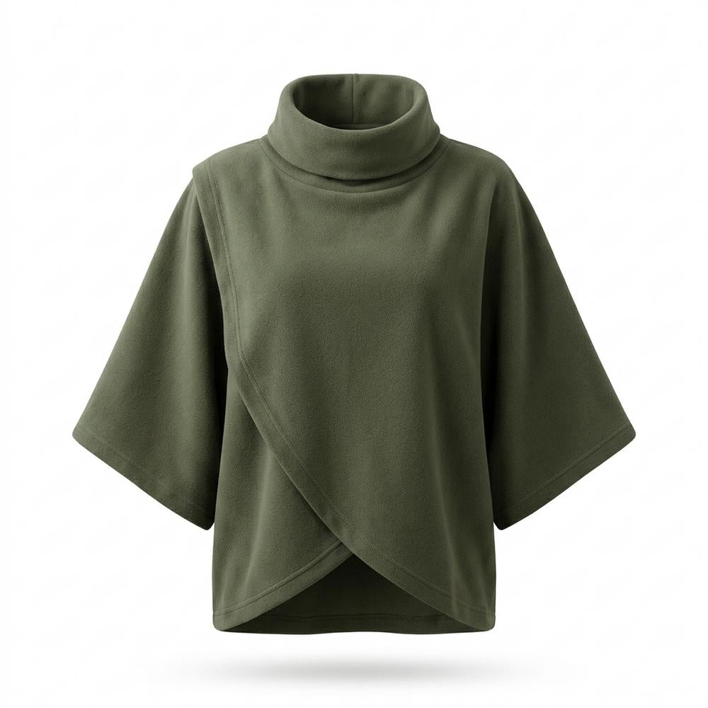 Gentleman Code - Vavol | Hochgeschlossener Asymmetrischer Pullover Damen