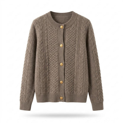 Gentleman Code - Domer | Gestrickt Strukturiert Cardigan Damen