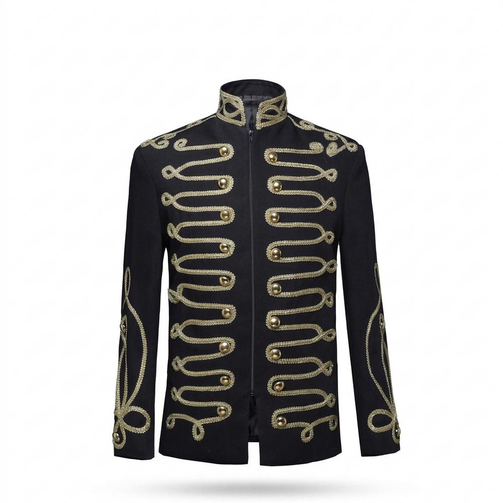 Gentleman Code - Robut | Bestickt Tailliert Jacke Herren