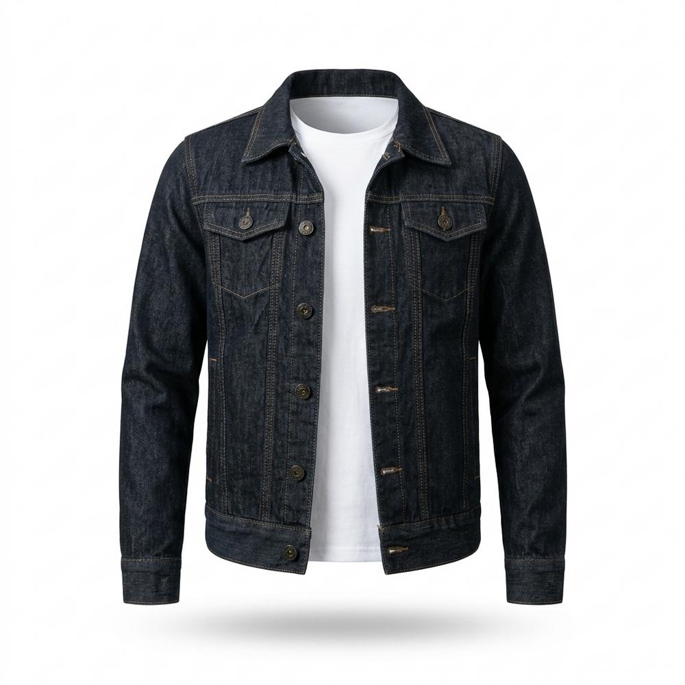 Gentleman Code - Romem | Geknöpft Denim Jacke Unisex