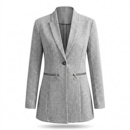 Gentleman Code - Nawuv | Strukturiert Tailliert Mantel Damen