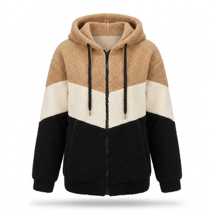 Gentleman Code - Sutur | Gefütterte Mehrfarbige Jacke Damen