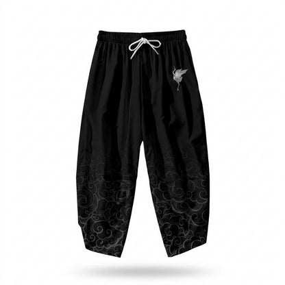 Gentleman Code - Luwom | Gemusterte Kordelzug Hose Unisex