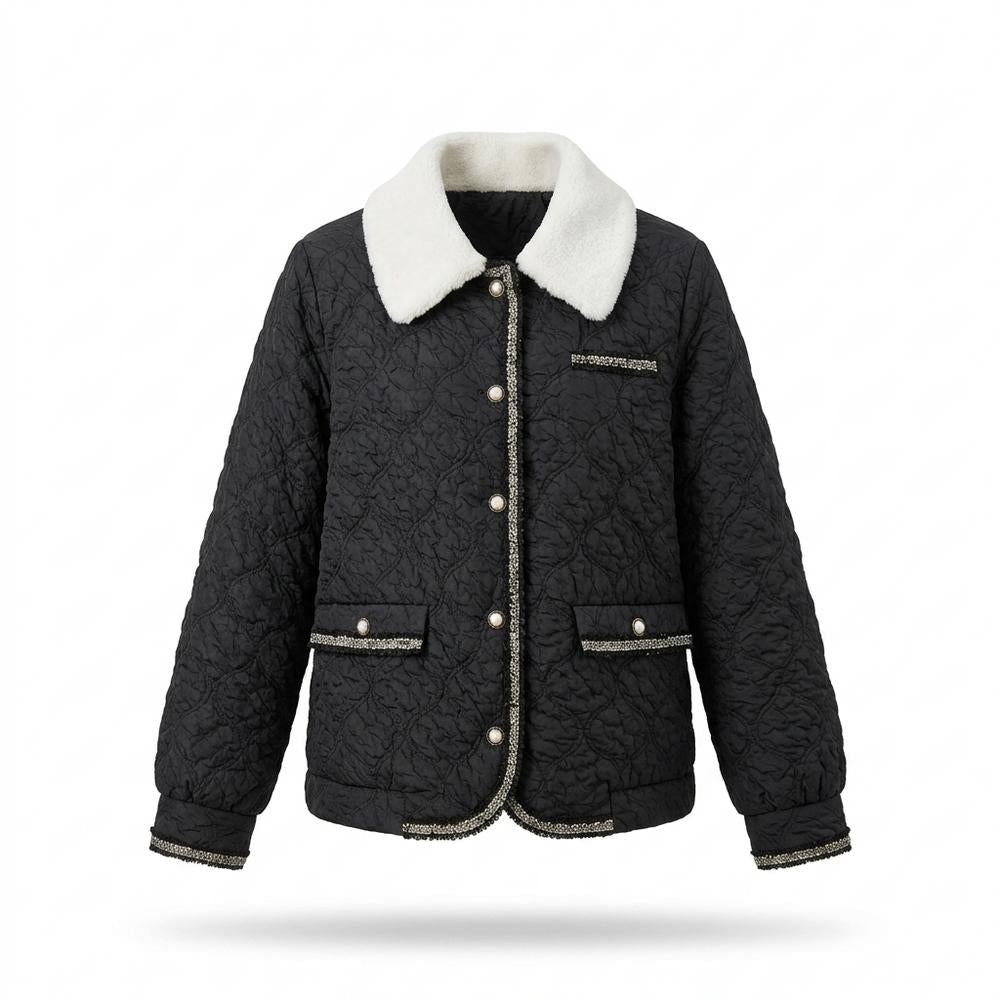 Gentleman Code - Renuv | Gesteppte Strukturierte Jacke Damen