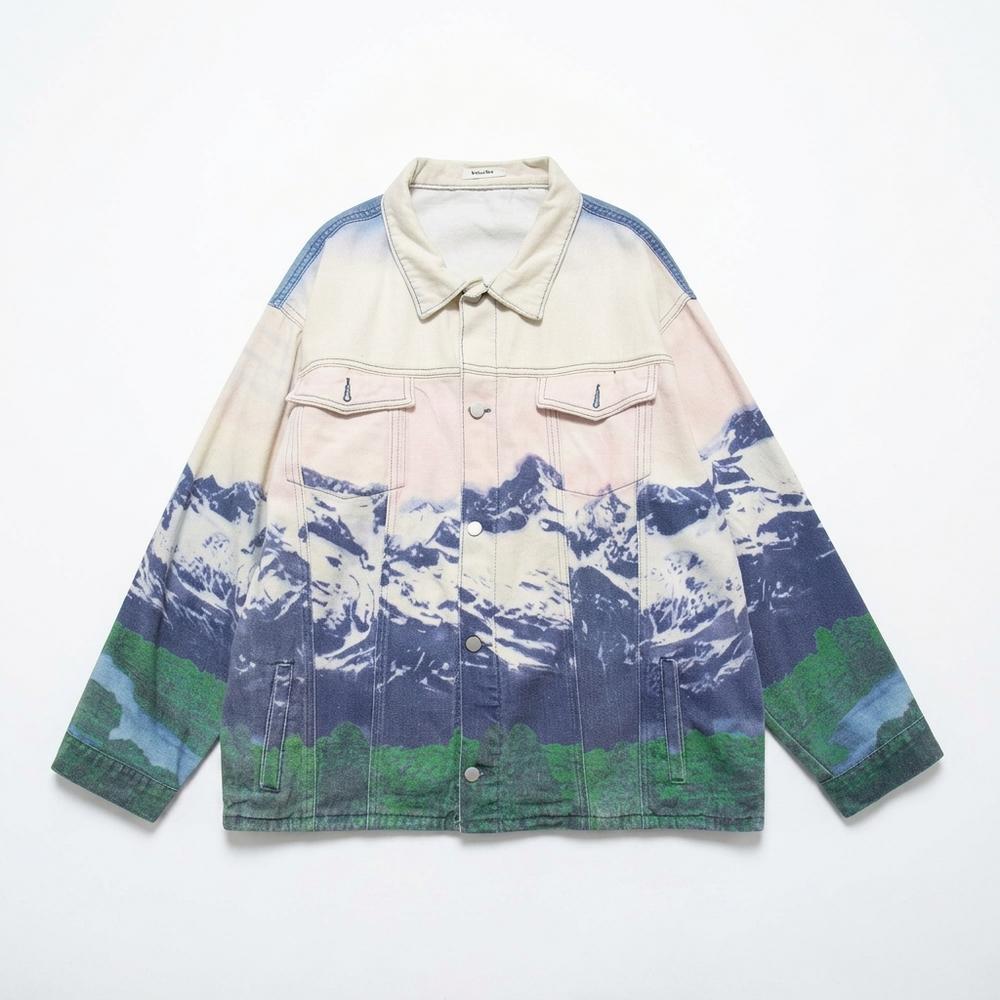 Gentleman Code - Luzer | Bedruckt Geknöpft Jacke Unisex