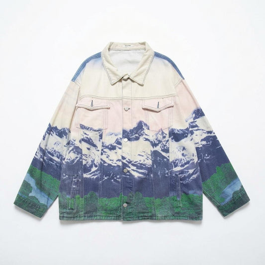 Gentleman Code - Luzer | Bedruckt Geknöpft Jacke Unisex