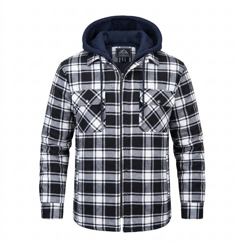 Gentleman Code - Aurur | Gefüttert Kariert Jacke Herren