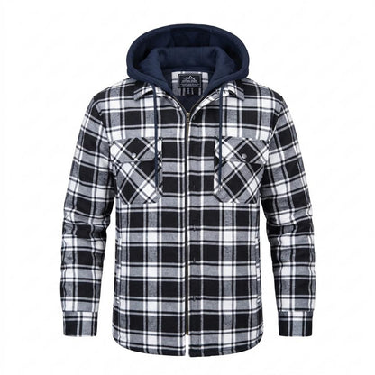 Gentleman Code - Aurur | Gefüttert Kariert Jacke Herren