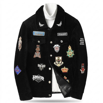 Gentleman Code - Sepam | Bestickte Strukturierte Jacke Unisex