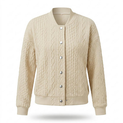 Gentleman Code - Mikot | Strukturiert Gestrickt Jacke Damen