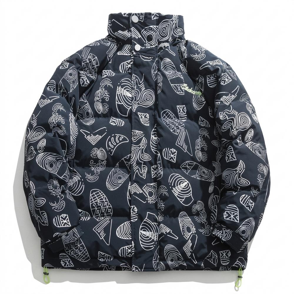 Gentleman Code - Miten | Gemustert Gefüttert Jacke Unisex