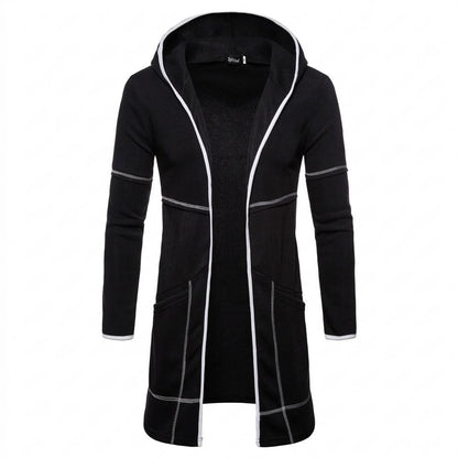 Gentleman Code - Eozir | Langgeschnittener Kontrastfarbener Cardigan Herren