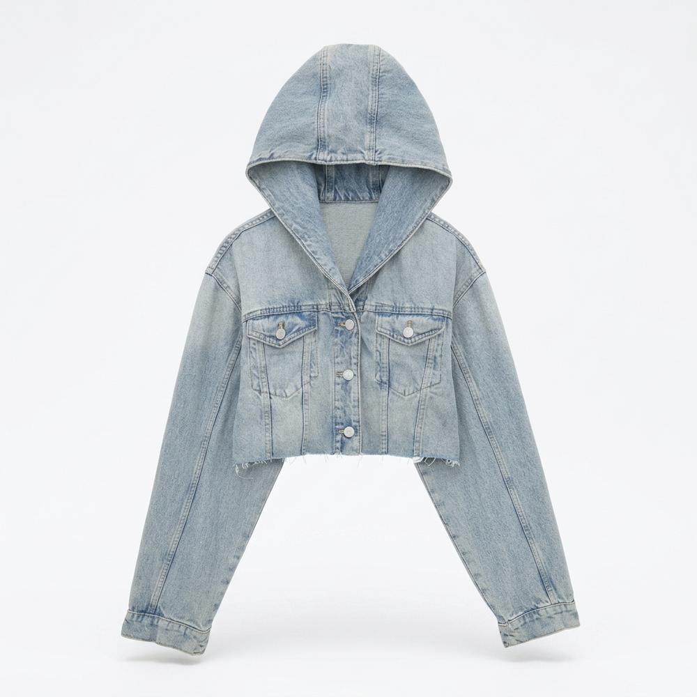 Gentleman Code - Yefun | Kurzgeschnittene Geknöpfte Jacke Damen