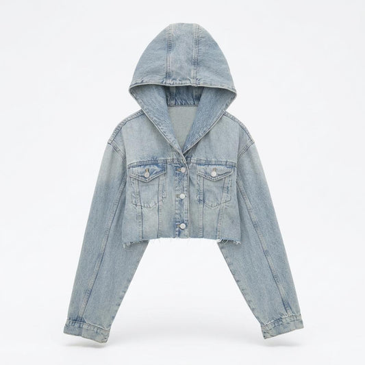 Gentleman Code - Yefun | Kurzgeschnittene Geknöpfte Jacke Damen