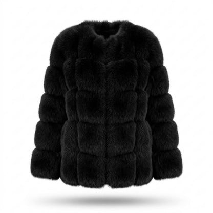 Gentleman Code - Nupak | Voluminös Flauschig Mantel Damen