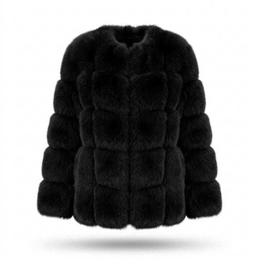 Gentleman Code - Nupak | Voluminös Flauschig Mantel Damen