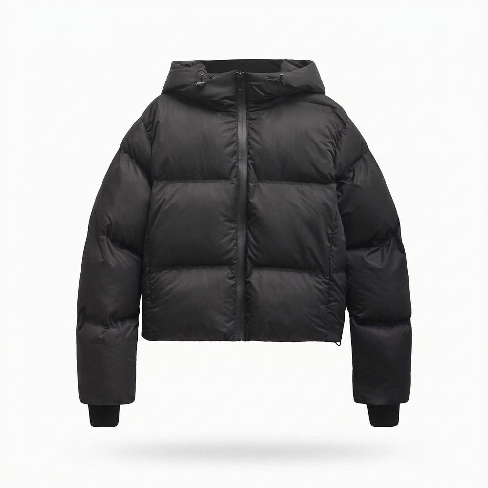 Gentleman Code - Euwik | Wattierte Kurzgeschnittene Jacke Damen