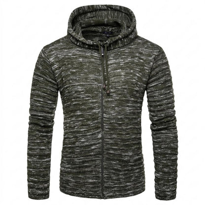 Gentleman Code - Rufil | Melierter Strukturierter Hoodie Herren