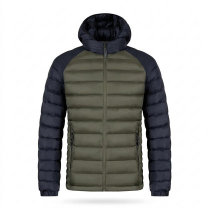 Gentleman Code - Kanil | Gesteppt Zweifarbig Jacke Herren