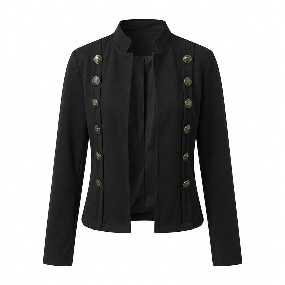 Gentleman Code - Lorok | Tailliert Doppelreihig Jacke Damen