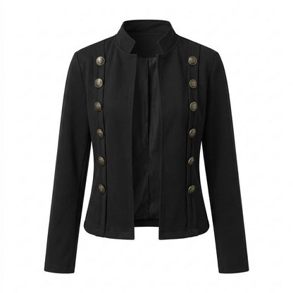 Gentleman Code - Lorok | Tailliert Doppelreihig Jacke Damen