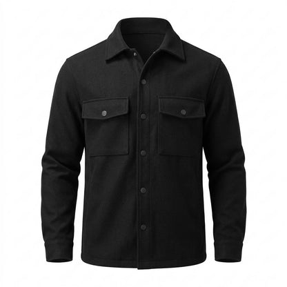 Gentleman Code - Nalus | Druckgeknöpft Kragenbesetzt Jacke Herren