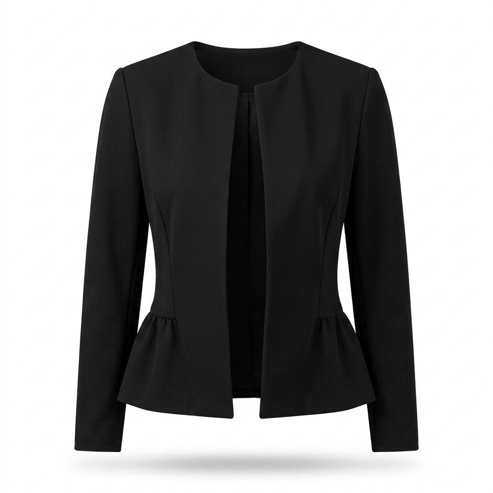 Gentleman Code - Migik | Kragenlose Taillierte Jacke Damen