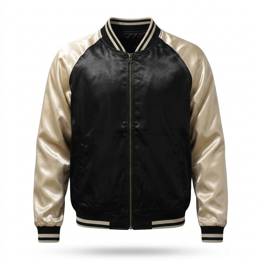 Gentleman Code - Nuhol | Glänzende Zweifarbige Jacke Unisex