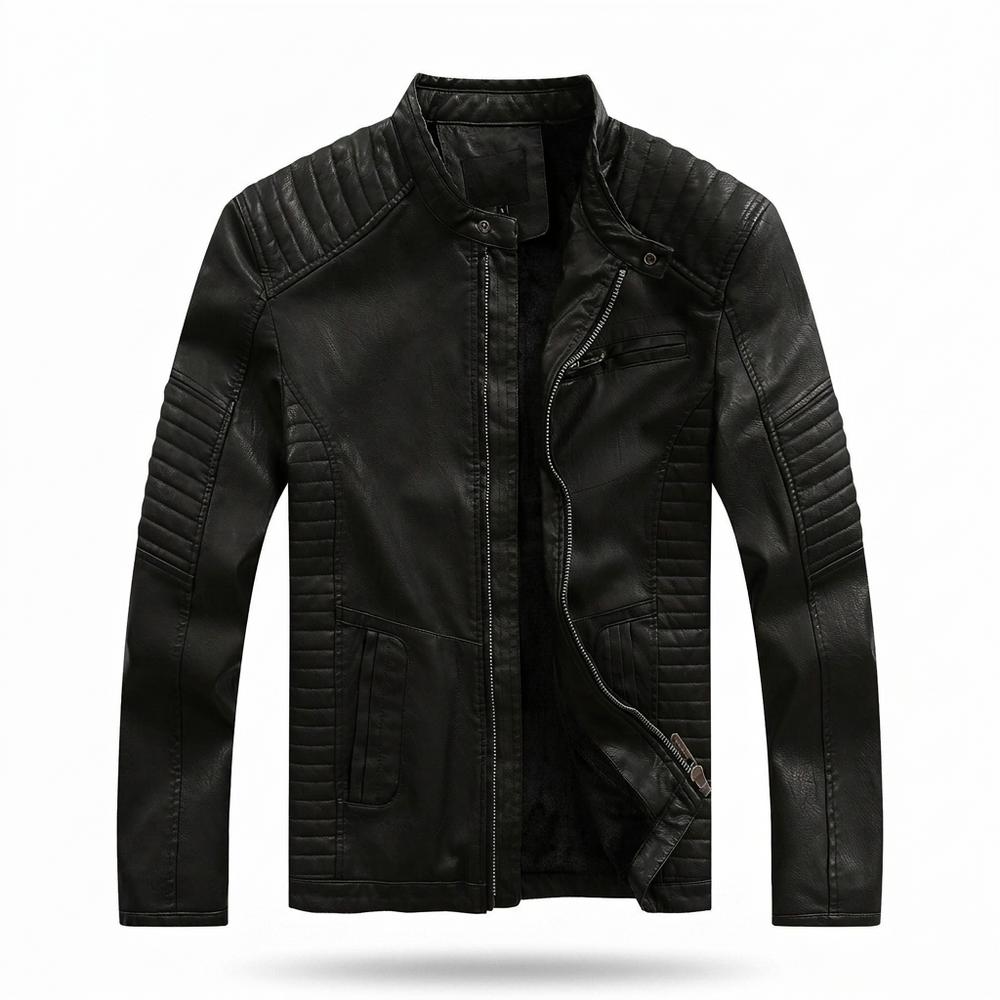Gentleman Code - Lupot | Gesteppt Tailliert Lederjacke Herren