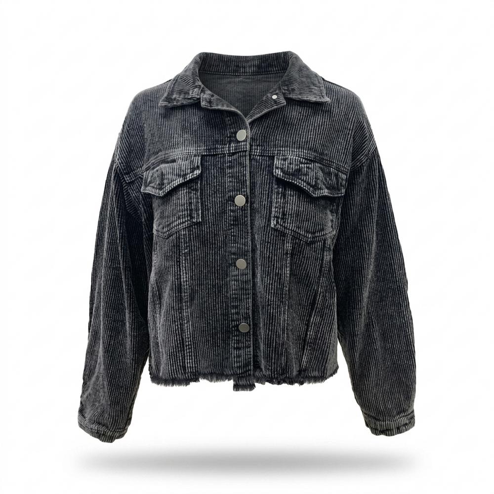 Gentleman Code - Cizat | Gerippt Gewaschen Jacke Damen