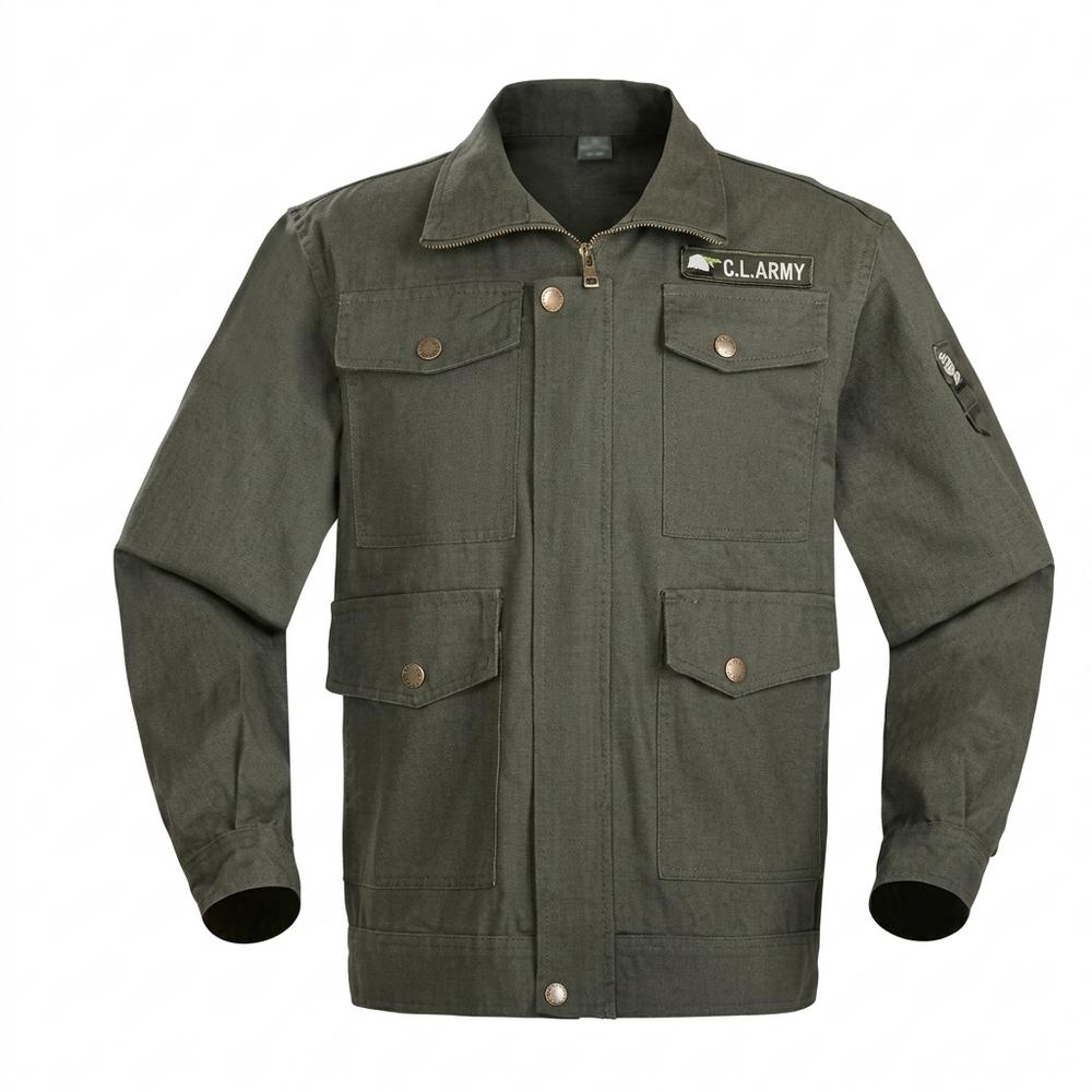 Gentleman Code - Eavir | Reißverschluss Baumwoll Jacke Unisex