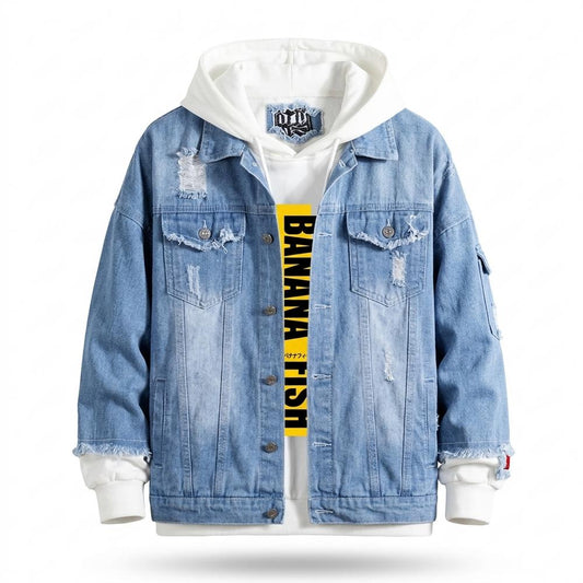 Gentleman Code - Zemir | Used-Look Jeans Jacke Unisex