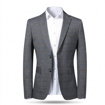 Gentleman Code - Camem | Kariert Tailliert Sakko Herren