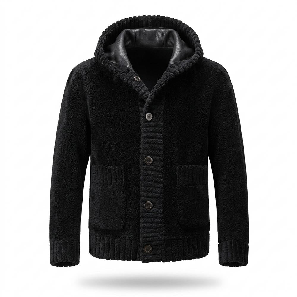 Gentleman Code - Tedon | Strukturiert Geknöpft Jacke Herren