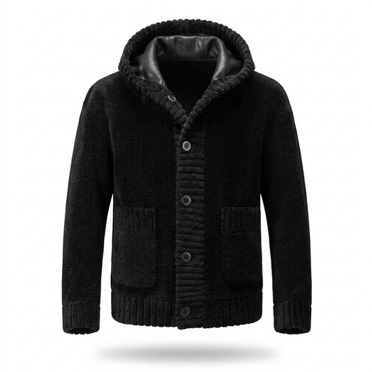 Gentleman Code - Tedon | Strukturiert Geknöpft Jacke Herren