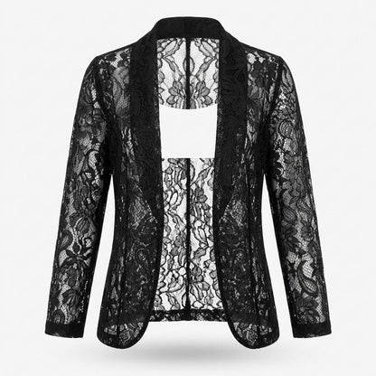 Gentleman Code - Vosir | Transparent Verschlusslos Jacke Damen
