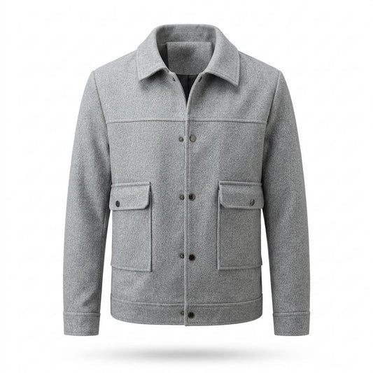 Gentleman Code - Mamit | Meliert Geknöpft Jacke Herren