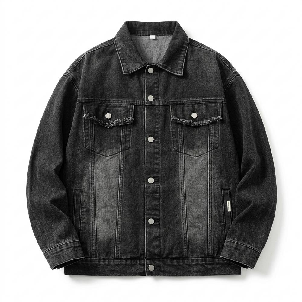 Gentleman Code - Nifat | Verwaschen Oversized Jacke Unisex