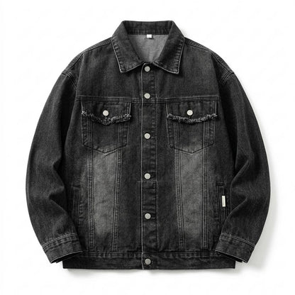 Gentleman Code - Nifat | Verwaschen Oversized Jacke Unisex