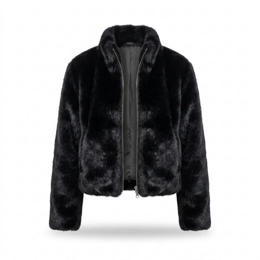 Gentleman Code - Ridod | Gefütterte Plüschige Jacke Damen