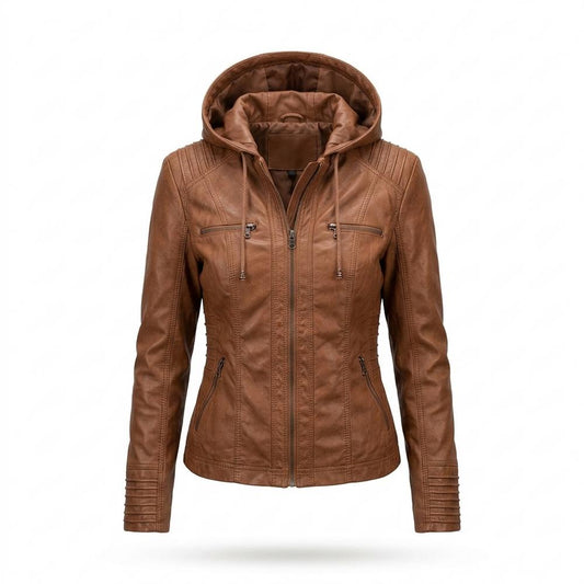 Gentleman Code - Novel | Reißverschluss Kapuzen Jacke Damen