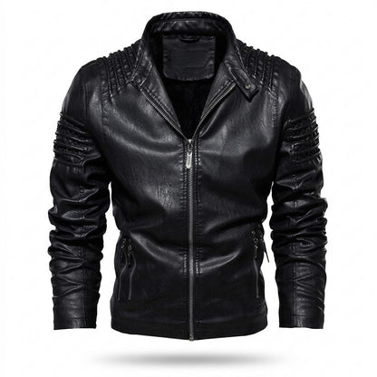Gentleman Code - Vofok | Gefüttert Gesteppt Lederjacke Herren