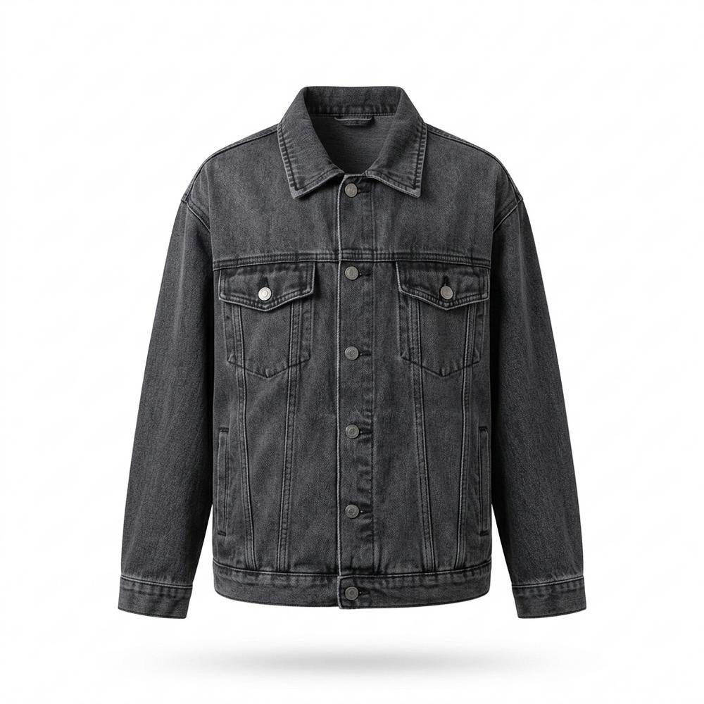 Gentleman Code - Lurun | Weit geschnittene Denim Jacke Damen