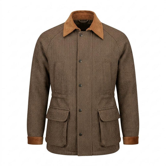 Gentleman Code - Yinem | Strukturiert Gefüttert Jacke Herren