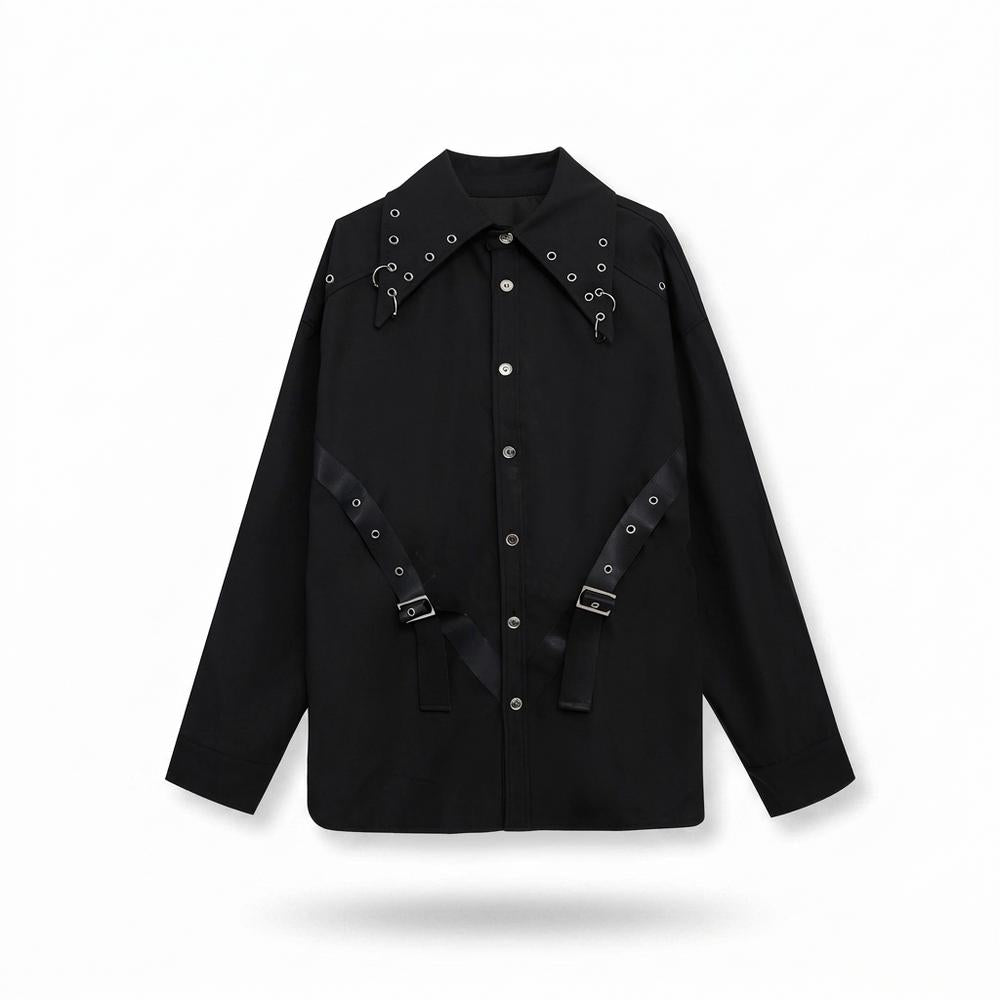 Gentleman Code - Logov | Verziertes Langärmliges Hemd Unisex